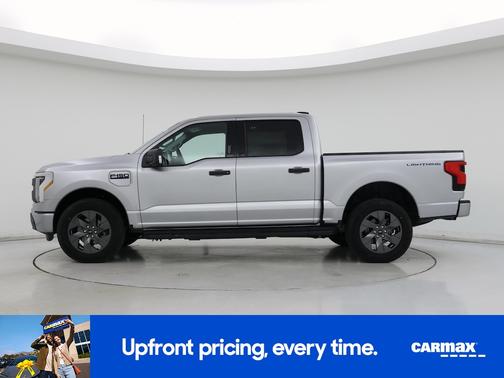 Silver 2024 Ford F-150 Lightning XLT