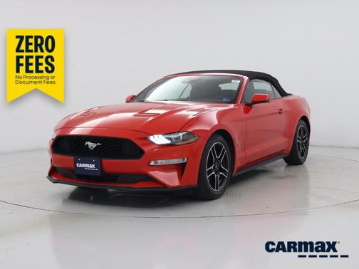 Red 2021 Ford Mustang Ecoboost Premium