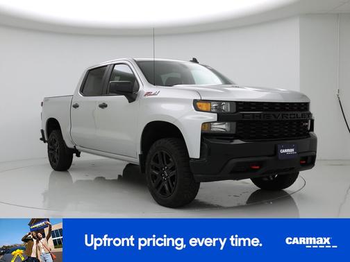Silver 2021 Chevrolet Silverado 1500 Custom Trail Boss