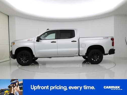 Silver 2021 Chevrolet Silverado 1500 Custom Trail Boss