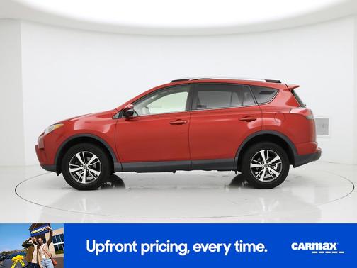 Red 2016 Toyota RAV4 XLE