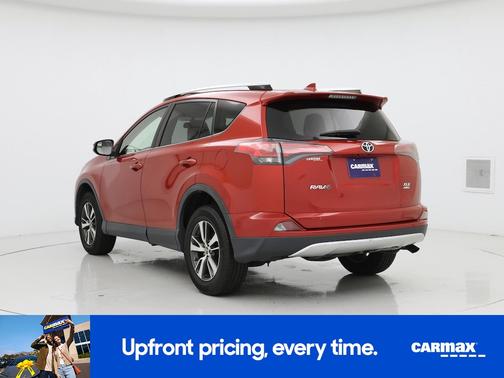 Red 2016 Toyota RAV4 XLE