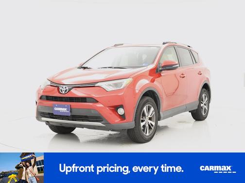 Red 2016 Toyota RAV4 XLE