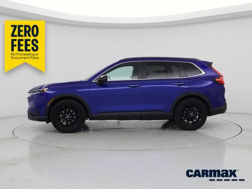 Blue 2025 Honda CR-V Hybrid Sport