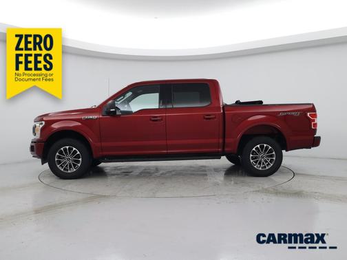 Burgundy 2019 Ford F-150 XLT