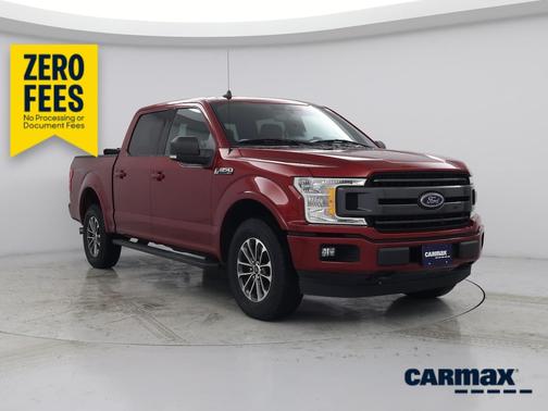 Burgundy 2019 Ford F-150 XLT