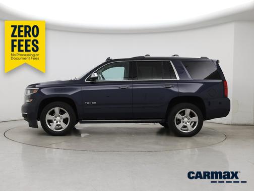 Blue 2020 Chevrolet Tahoe Premier