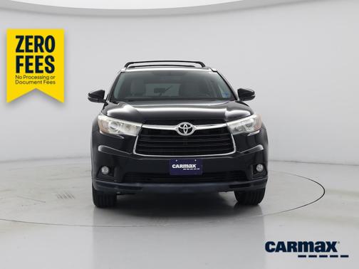 Black 2015 Toyota Highlander XLE