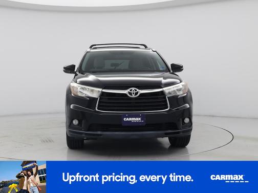 Black 2015 Toyota Highlander XLE