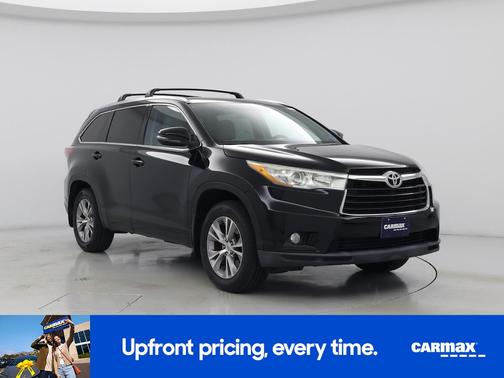 Black 2015 Toyota Highlander XLE