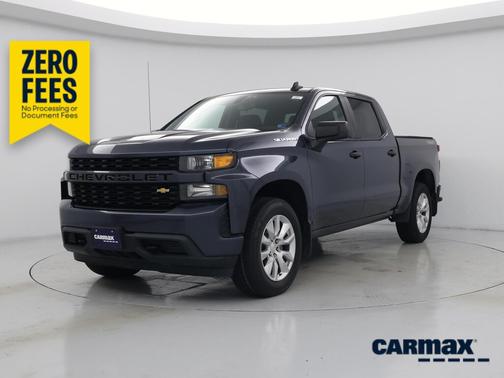 Gray 2021 Chevrolet Silverado 1500 Custom