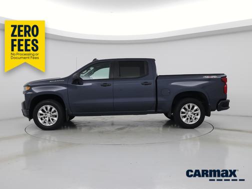 Gray 2021 Chevrolet Silverado 1500 Custom
