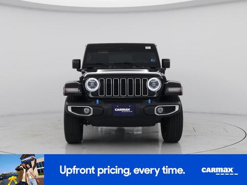 Black 2024 Jeep Wrangler 4xe Sahara