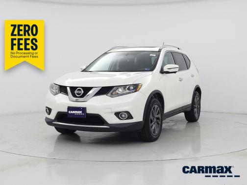 White 2016 Nissan Rogue SL