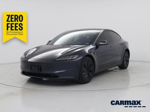 Gray 2025 Tesla Model 3 Long Range