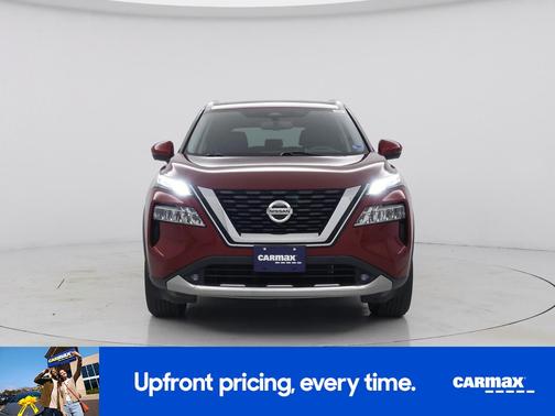 Red 2021 Nissan Rogue Platinum