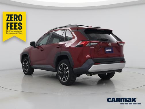 Red 2019 Toyota RAV4 Adventure