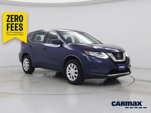 Blue 2020 Nissan Rogue S
