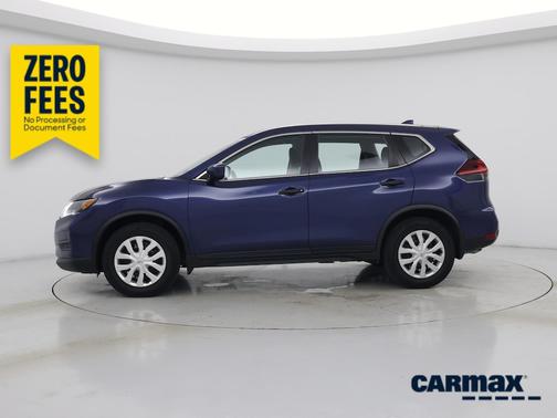 Blue 2020 Nissan Rogue S