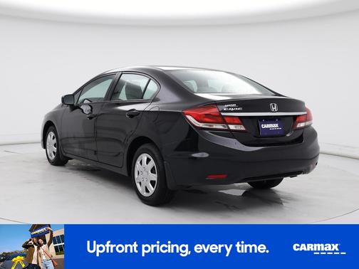 Black 2015 Honda Civic LX