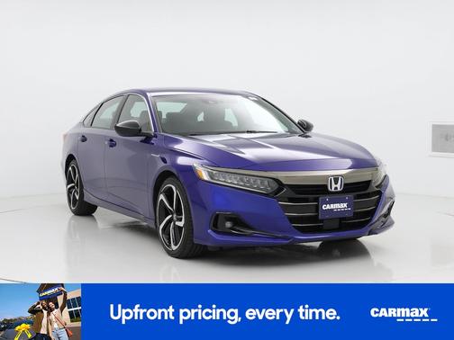 Blue 2022 Honda Accord Hybrid Sport