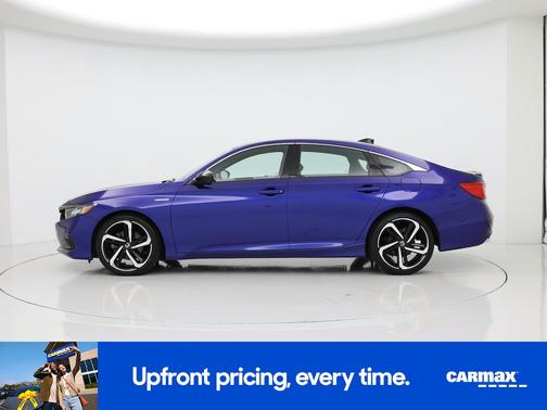 Blue 2022 Honda Accord Hybrid Sport