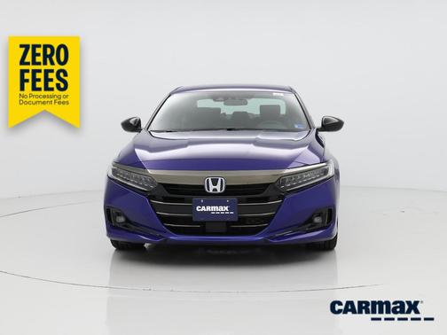 Blue 2022 Honda Accord Hybrid Sport