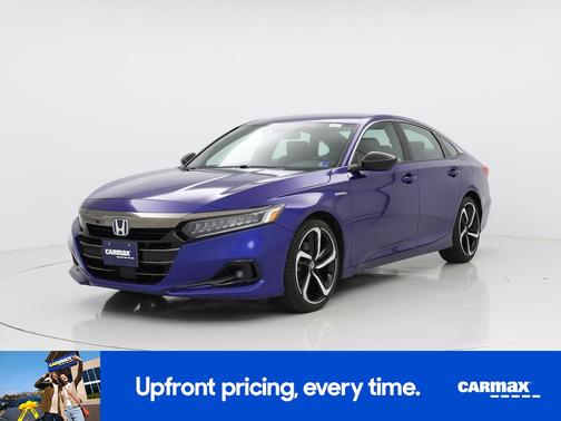 Blue 2022 Honda Accord Hybrid Sport