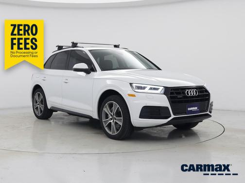 White 2019 Audi Q5 Premium Plus