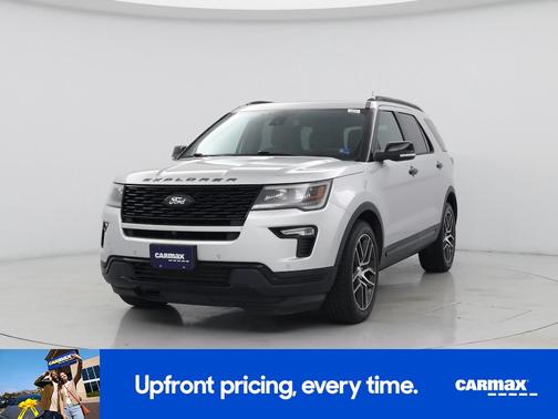 Silver 2018 Ford Explorer Sport