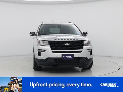 Silver 2018 Ford Explorer Sport