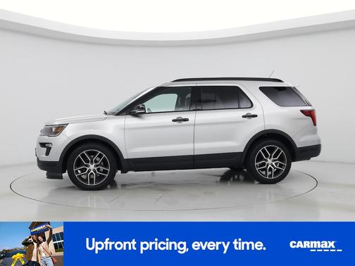 Silver 2018 Ford Explorer Sport