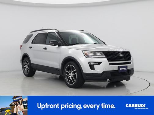 Silver 2018 Ford Explorer Sport