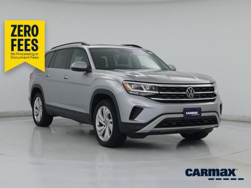 Silver 2022 Volkswagen Atlas SE w/Tech
