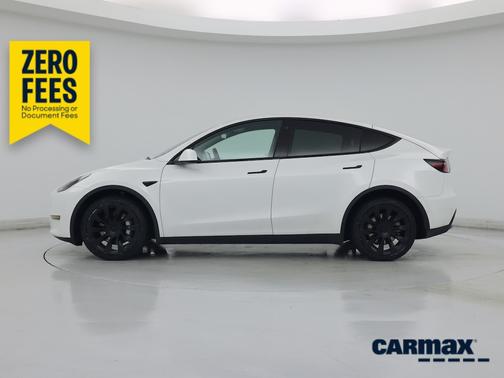 White 2021 Tesla Model Y Long Range