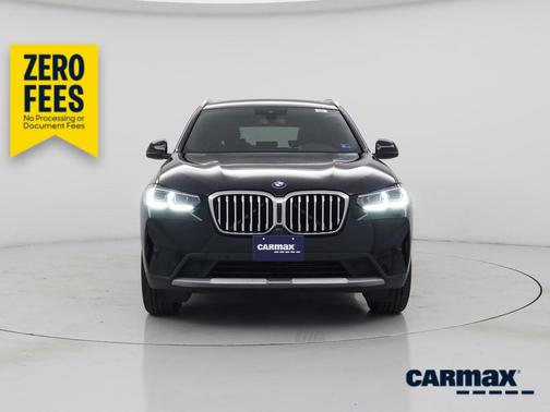 Black 2022 BMW X3 XDrive30i