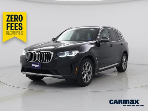 Black 2022 BMW X3 XDrive30i