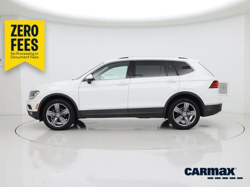 White 2021 Volkswagen Tiguan SEL