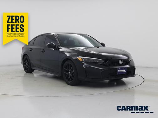 Black 2026 Honda Civic Sport