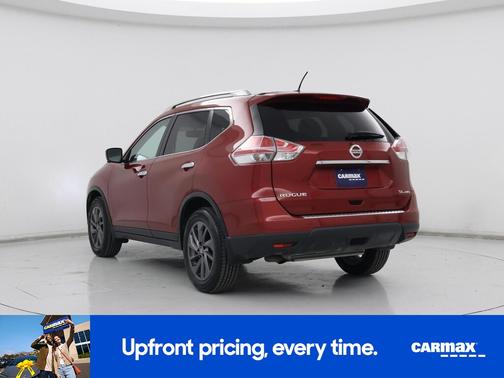 Red 2016 Nissan Rogue SL