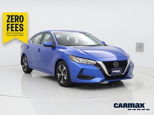 Blue 2023 Nissan Sentra SV