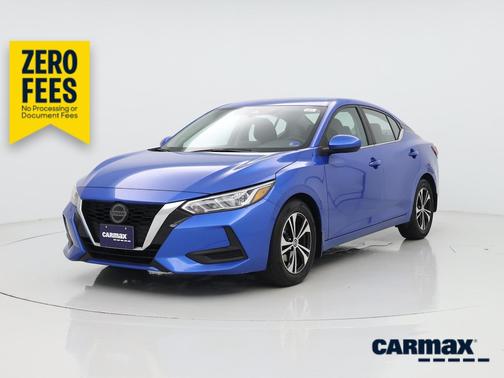 Blue 2023 Nissan Sentra SV