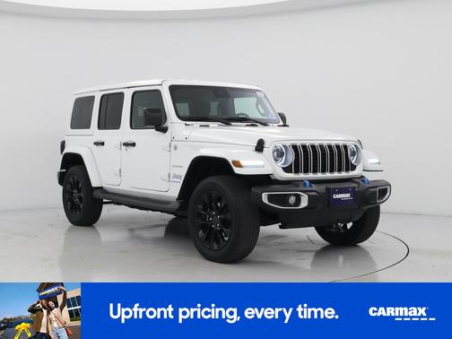 White 2024 Jeep Wrangler 4xe Sahara