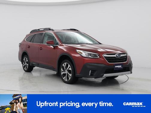 Red 2020 Subaru Outback Limited
