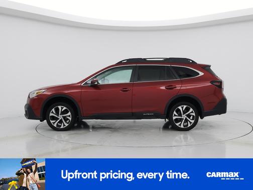 Red 2020 Subaru Outback Limited