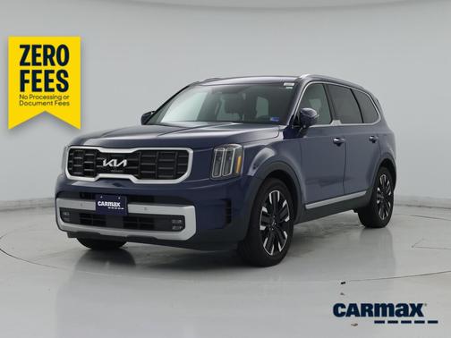 Blue 2023 Kia Telluride SX
