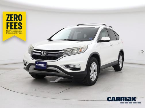 White 2016 Honda CR-V EX-L