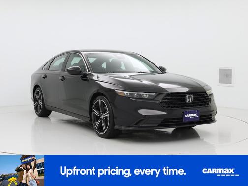 Black 2023 Honda Accord Hybrid Sport