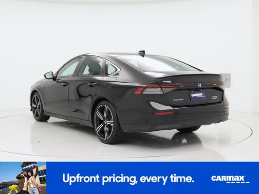 Black 2023 Honda Accord Hybrid Sport