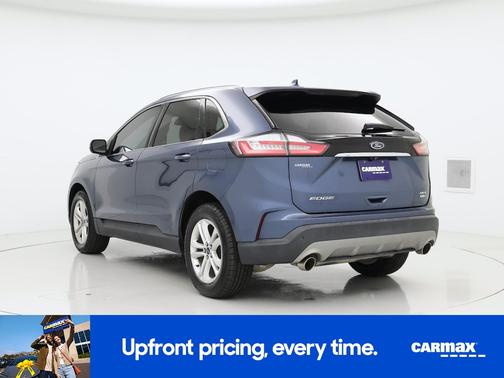 Blue 2019 Ford Edge SEL